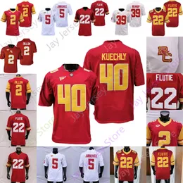 Boston College Football Jersey NCAA Luke Kuechly Doug Flutie Phil Jurkovec Zay Flowers Donovan Ezeiruaku Garwo III Jones Takacs Depalma Williams Gill Steele Dillon