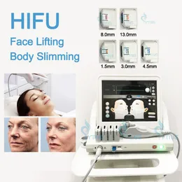 SPA przenośne HIFU HIFU Koncentracja Ultradźwiękowa Ultrasound Sprzęt do kosmetyków twarz skóra Podnośnik Odchudzanie Zmarszcze