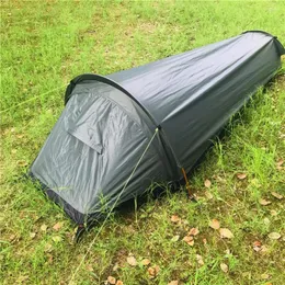 Namioty i schroniska namiot plecakowy namiot na świeżym powietrzu mata śpiwora mata lekka pojedyncza osoba za