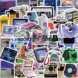 10/30/50 datorer Elektronisk utrustning Retro Stickers Scrapbooking Album Klistermärken Diy Laptop Phone Water Bottle PVC Graffiti Stickers för barn