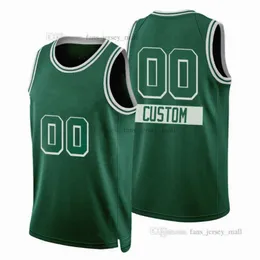 Stampato Personalizzato Design fai-da-te Maglie da basket Personalizzazione Uniformi della squadra Stampa Lettere personalizzate Nome e numero Uomo Donna Bambini Gioventù Boston 101111