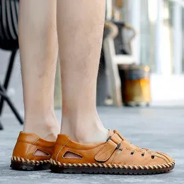 Tofflor Sandel för män herr sommar sandles sandaler 2022 Sandalias Romanas Sandalen Herren Sandalsslippers arbetar sandalet erkek