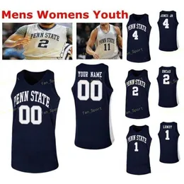 Maglia da basket Nik1 NCAA College Penn State Nittany Lions 11 Lamar Stevens 12 Izaiah Brockington 13 Rasir Bolton 14 Kelly Custom Stitched