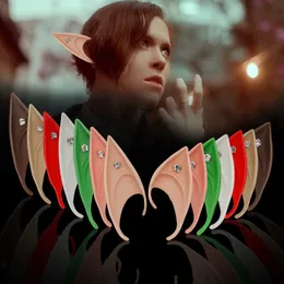 Elf Elf Kulakları Yanlış Kulak İle Damızlık Peri Melek Giydirme Cosplay Kostüm Aksesuarları Noel Cadılar Bayramı Dekorasyon Partisi Diy Dekor 1069