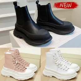 Top boots Tread Slick Boot magnolia red canvas triple black white Luxury Women Shoe Thick Bottom Sneakers EUR 35-40
