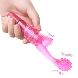 Articles de beauté vibrateur de doigt stimulateur de Clitoris vibrateur de point G jouets sexy pour femmes Barbe étanche Mini jouet érotique de Clitoris