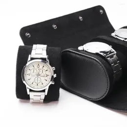 Watch Boxes Packaging Storage Light Luxury Three-Pack Pu Leather Box Fashionable Durable Wristwatch Bag 2022 SBH-01