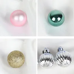 Parti Dekorasyonu 5 Stil 1 Kutu Mükemmel Büyük Asılı Dekoratif Glitter Balls PS Noel Ev için Köpüklü