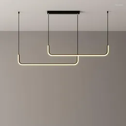 Lâmpadas pendentes Moderna Bar Luz Luz para o escritório da cozinha Lustrar Lamparas Lâmpada Restaurante Dinning Room Luzes