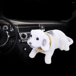 Dekoracje wnętrz auto ornamentowe samochody desca rozdzielcza speelgoed hoofd Schudden Hond Leuke Decoratie Knikken Puppy Cijfers