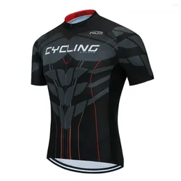 레이싱 재킷 2022 RCC 스카이 자전거 팀 남자 자전거 저지 저지 탑/짧은 소매 의류 여름 스타일 MTB 셔츠