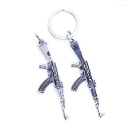 Pendant Necklaces Rany&Roy Est Machine Gun 316L Stainless Steel Jewelry Fashion Men Boys