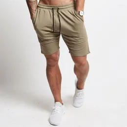 Męskie szorty Summer Solid Kolor Bawełniany Krótki Streetwear Outdoor Casual Five Pants Jogger Trening Fitness Sports