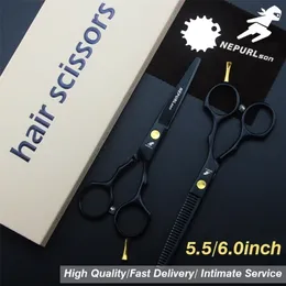 Scissors Shears 5560"Sale Purple diamond Japanese Hair Hairdressing Hairdresser Shaver Haircut scissors 220921