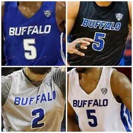 스티치 커스텀 23 Jamon Bivens 24 Tra'von Fagan 33 Nick Perkins 41 Brock Bertram Buffalo College 남자 여자 청소년 저지