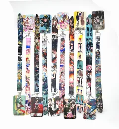 Cell Phone Straps & Charms SPY FAMILY Credential Holder Japanese Anime Cosplay Cartoon Neck Strap Lanyards ID Badge Card Holder Keychain Whollesale #07