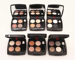 6pcs Brand Makeup Eye shadow 4 Colors Eyeshadow Palette 2G Nude Color Matte Cosmetics