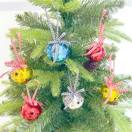 Dekoracje świąteczne dekoracje drzewa dzwonek wisiorek żelazny centrum handlowe dekoracja okna 220921