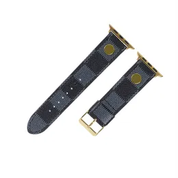 Apple Watchbands 시계 스트랩 밴드 가죽 스트랩 웨이브 밴드 상단 패션 팔찌 줄무늬 밴드 38mm 40mm 41mm 42mm 44mm 45mm