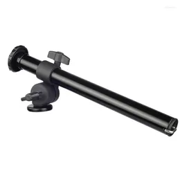 Stativ kamera stativ boom arm roterbar extender för studio utomhus makro över huvudskytte 25 mm rör 32 cm längd