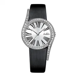 lmjli -Damen-Quarzuhr, 31 mm Zifferblatt, wasserdichte Uhr, PU-Armband, wirklich Schnallengeschenke