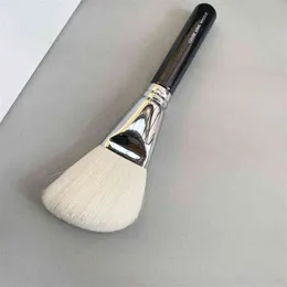 Makeup Brushes 100 LUXE FACE FINISH MAKEUP BRUSH - Large Angled Powder Bronzer Setting Kosmetika Skönhetsverktyg T220921