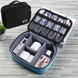 BROCKASES Multifunktion Travel Digital Storage Bag Mobile Power Headset U Disk Data Kabel Pack Väskor USB Gadget Organiser XA50C