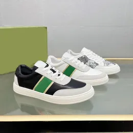 Projektant trampki mężczyźni trenerzy Clafskin obuwie Vintage zamsz Traine platforma Sneaker sznurowane skórzane buty szwy buta