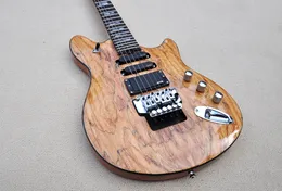 Factory Custom Natural Wood Color Guitar