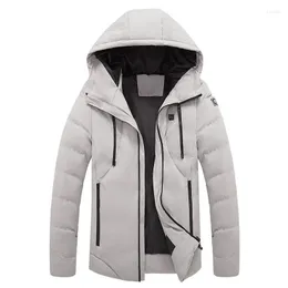 Мужская зимняя куртка Mens Fashion Badded Jackets Smart отопление с капюшоном электрическое пальто мужчины Woemn Parkas