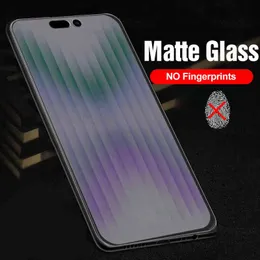 Protetores de tela de telefone celular para iPhone 14 Pro Max Glass 9D Vidro temperado fosco I Telefone 14 Plus 14Plus AIFON 14Pro Protetor de tela Frosted Film T220921