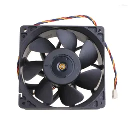 Computer Coolings DF1203812B2FN CPU Fan CPU 12x12x3.8cm 4pin 4 Wire CFM Potężny serwer sterowania temperaturą chłodne łożysko podwójne kulki