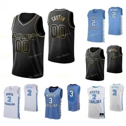 SJ NCAA College Carolina do Norte Tar Heels Jersey de basquete 35 Ryan McAdoo 4 Robinson 40 Harrison Barnes 42 Brandon Huffman Custom Stitched