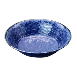 Bowls Wholesale Custom Melamine Dinner Plate Set Ice Crack Blue And White Porcelain Print Chinese Tableware