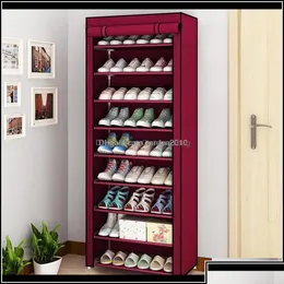 Storage Holders Racks Home Organization Housekee Garden Drop Delivery 2021 4/5/6/8/10 Layer Dustproof No Ottvb