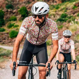 Racing Jackets Cafe du Cycliste Men Men Short Cycling Cycling Jersey Set Outdoor MTB Road Bike Clothing Team Suits Hombre