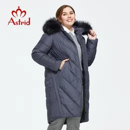 نساء S Plus Size Outerwear Coats Astrid Winter Coat الطويلة دافئة باركت سترة سميكة مع فرو محرك السيارة أسفل الملابس الإناث AR 9172 220922