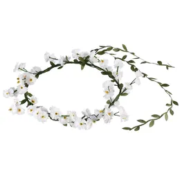 Women Wedding Floral Headband Charm Flower Tiara Party Brid Garland Princess Wreath Girls Crown Headdress Hair Accessories