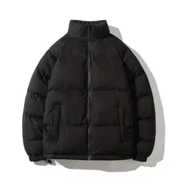 Piumino da uomo Parka Giacca invernale da uomo Addensare Cappotto caldo Mens Colletto alla coreana Giacche Tinta unita Parka Moda donna Streetwear 220922