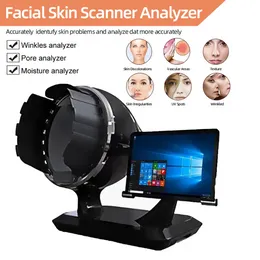 Annan sk￶nhetsutrustning Skinanalysator 3D Magic Mirror Machine Skin-Analysing Beauty Mirrors Machine Face and Skin Analyzer Mirror Beauty Equi
