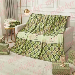 Cashmere Throw Blanket Home Sofa Car Decoration Blankets Thick Warm Bedding Supplies Fashion Designer Rug