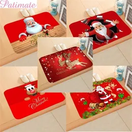 Рождественские украшения швейцарский ковер Санта -Клаус Carpet Merry for Home Рождество Навидад Натал Подарки Счастливого года 2023 220921