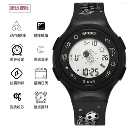 Orologi da polso marchio guidato orologio digitale uomini sport orologi militari di allarme stop whatch moda di lusso da uomo orologio luminoso