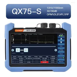 Glasfaserausrüstung kommt an KomShine QX75 OTDR Integriertes OPM OLS VFL FIP SM MM PON Optisches Zeitbereichsreflektometer