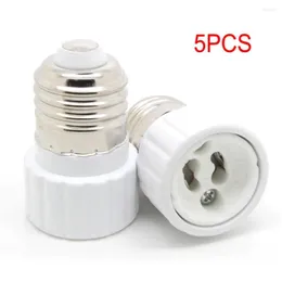 Lamp Holders 5Pcs 200W 2-3A E27 E26 To GU10 Light Bulb Socket Screw Base LED Adapter Converter With High-Quality Material Holder