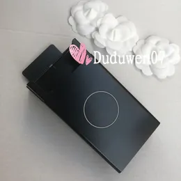 새로운 스토리지 박스 클래식 2C 클래식 블랙 담배 커버가 있는 패션 패턴 C 합금 담배 상자