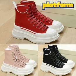 Luxury Designer Tread Slick Boot magnolia red canvas triple black white women Outdoor sneakers Trainers EUR 35-40