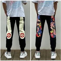 Herrbyxor Casual Spring and Autumn Fashion Märke Tryckt Sweatpants broderade Terry Sports Japanese Streetwear 220922