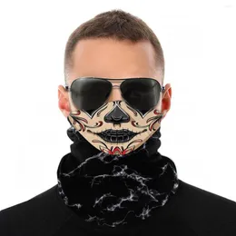 SCARPE LA Catrina Skull Magic Scarf Scarf Face Maschera Halloween Tube Bandanas senza soluzione di continuit￠ escursioni per esterni all'aperto