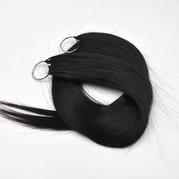 the new secondgeneration feather human hair extension double line invisible comfortable wearing long straight handwoven indian hair